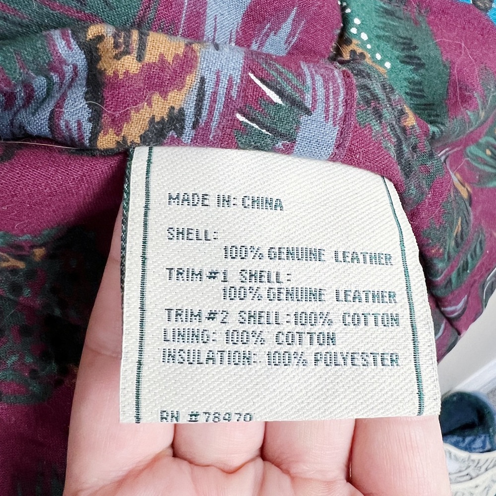 Vintage 1871 Brown Leather Cowboy Western Vest Sz Medium - Picture 11 of 11